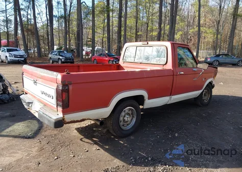 1987 Ford Ranger из США, поврежденный, VIN 1FTBR10A0HUB96006